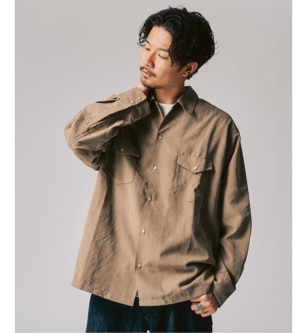 417 EDIFICE「ピーチウエスタンシャツ」|シャツ・ブラウス|