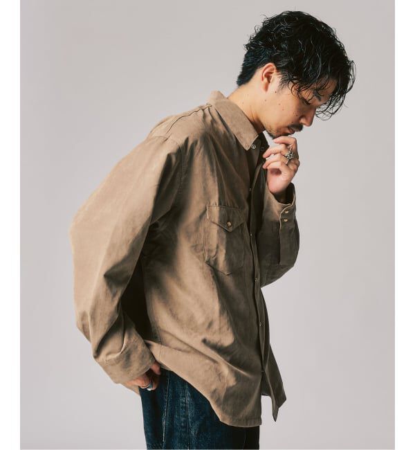 417 EDIFICE「ピーチウエスタンシャツ」|シャツ・ブラウス|