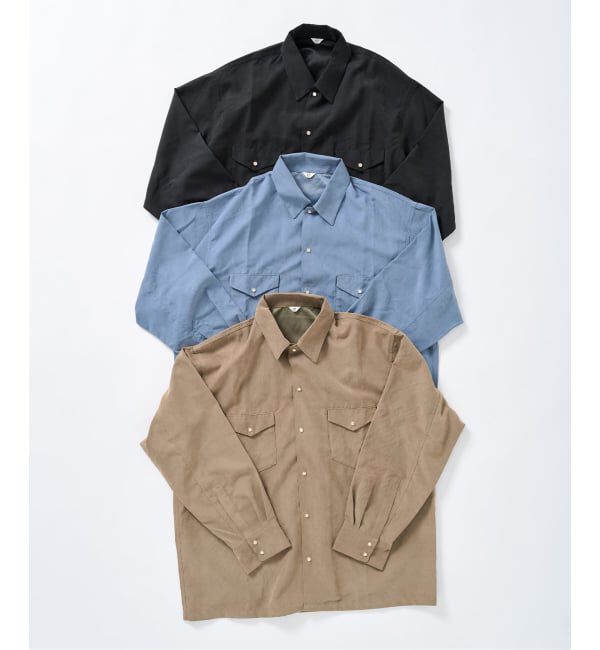 417 EDIFICE「ピーチウエスタンシャツ」|シャツ・ブラウス|