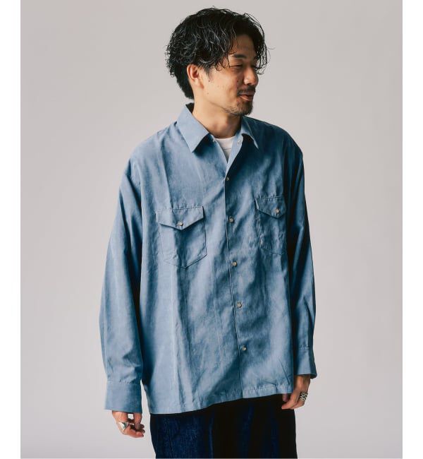 417 EDIFICE「ピーチウエスタンシャツ」|シャツ・ブラウス|