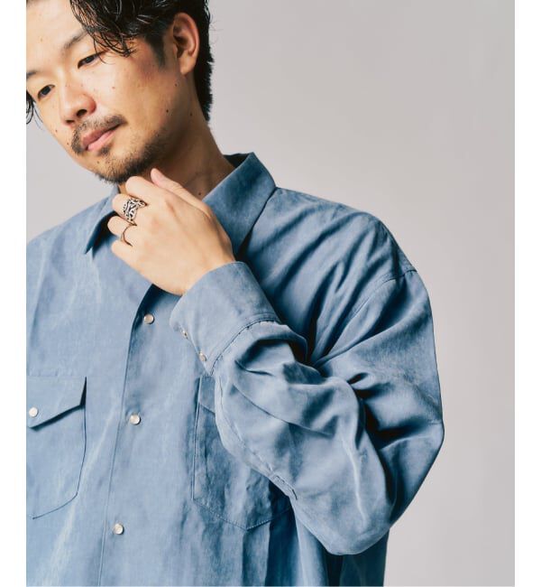 417 EDIFICE「ピーチウエスタンシャツ」|シャツ・ブラウス|