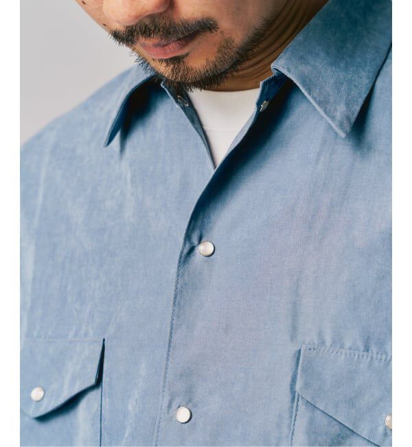 417 EDIFICE「ピーチウエスタンシャツ」|シャツ・ブラウス|