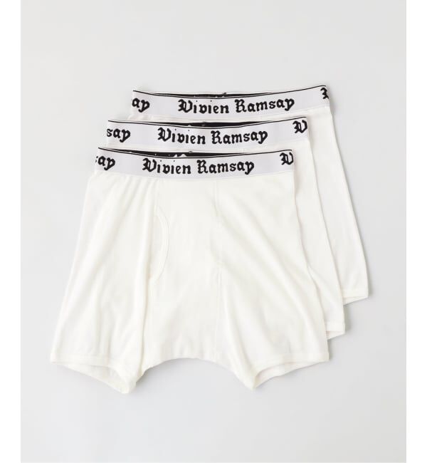 PULP「VIVIEN RAMSAY / ヴィヴィアンラムゼイ BOXER BRIEF (3 PACK)」|その他|ホワイト