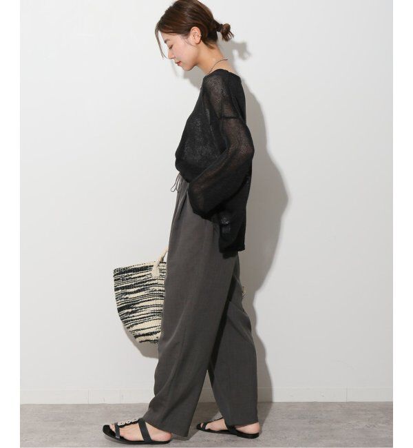 JOURNAL STANDARD relume「《追加》タンブラーブッチャーイージーパンツ」|スラックス|