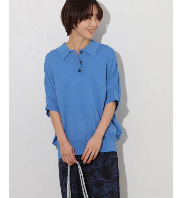 JOURNAL STANDARD relume「《追加》ウォッシャブルドルマンポロニット」|ニット・セーター|ブルー