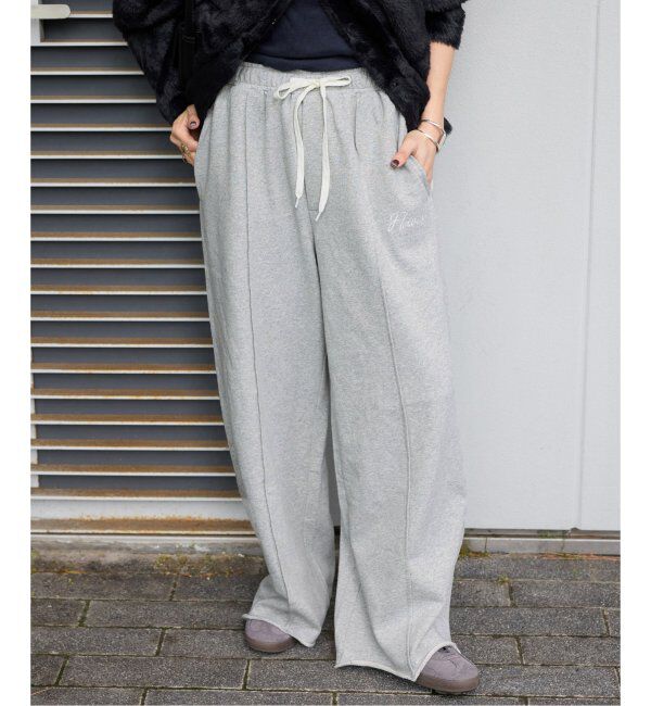 JOURNAL STANDARD「OE裏毛ワイドパンツ」|その他|グレー