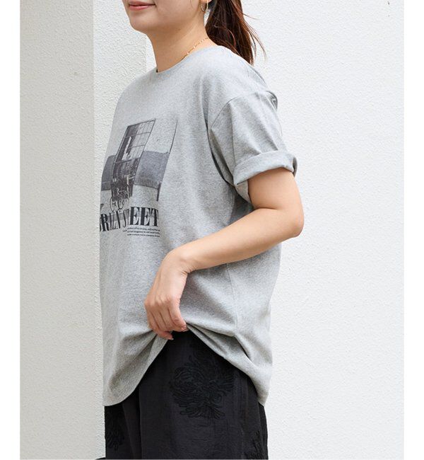 JOURNAL STANDARD「汗ジミ防止天竺プリントT」|Tシャツ・カットソー|