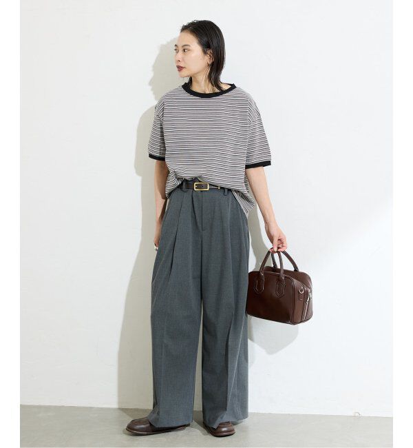 JOURNAL STANDARD「【STAR＆STRIPE】マルチボーダーリンガーT」|Tシャツ・カットソー|