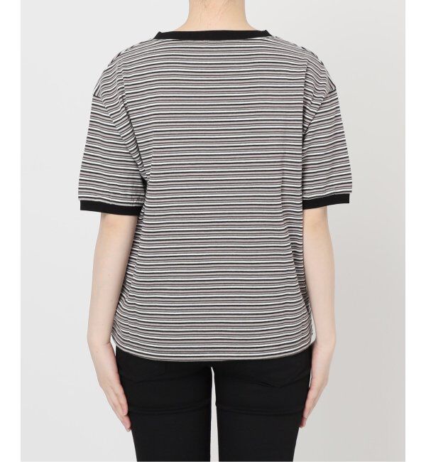 JOURNAL STANDARD「【STAR＆STRIPE】マルチボーダーリンガーT」|Tシャツ・カットソー|