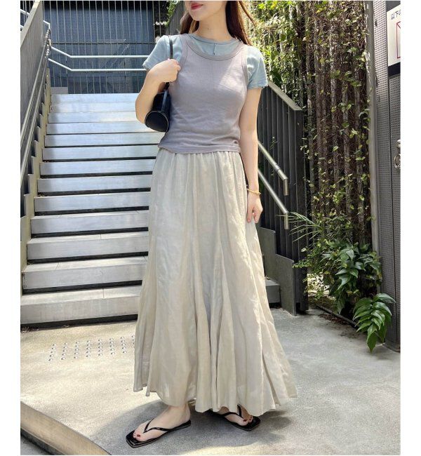 JOURNAL STANDARD「《WEB限定追加3》シアーレーヨンリネンスカート」|スカート|