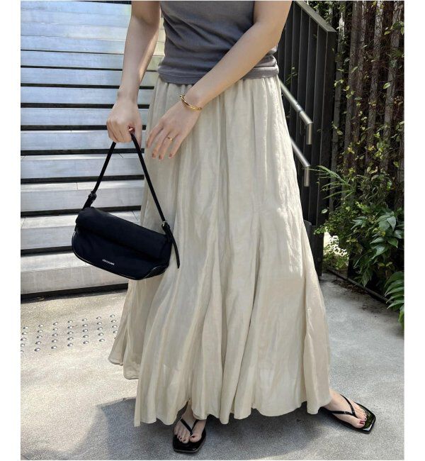 JOURNAL STANDARD「《WEB限定追加3》シアーレーヨンリネンスカート」|スカート|