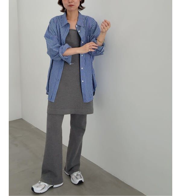 JOURNAL STANDARD relume「コンパクトコットンストライプビッグシャツ」|シャツ・ブラウス|