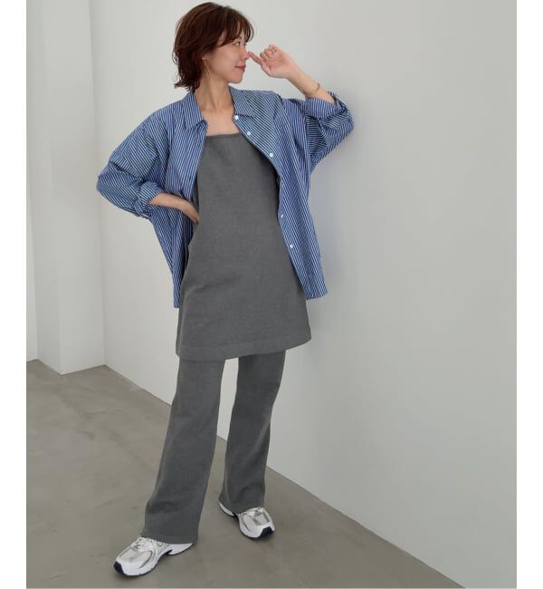 JOURNAL STANDARD relume「コンパクトコットンストライプビッグシャツ」|シャツ・ブラウス|