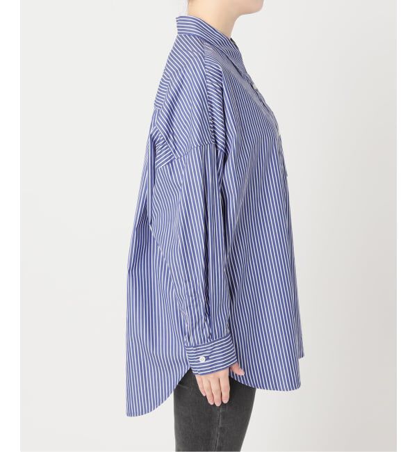JOURNAL STANDARD relume「コンパクトコットンストライプビッグシャツ」|シャツ・ブラウス|
