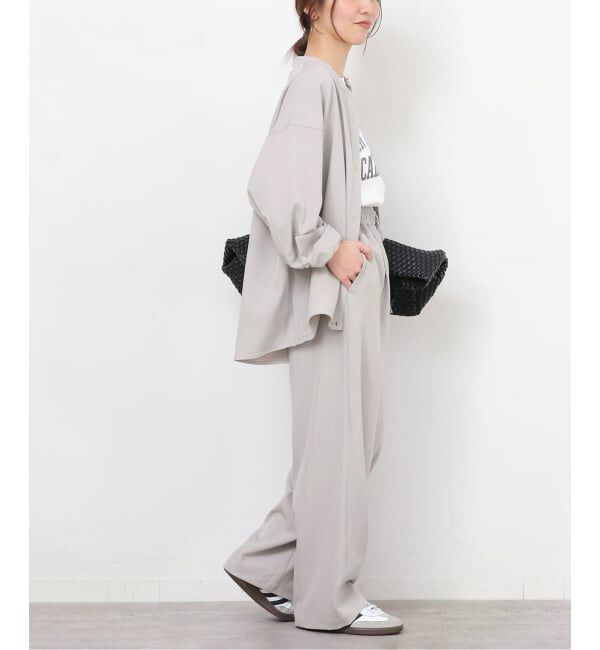 JOURNAL STANDARD relume「《一部WEB限定》［2点セット］メランジツイルセットアップ」|オールインワン|