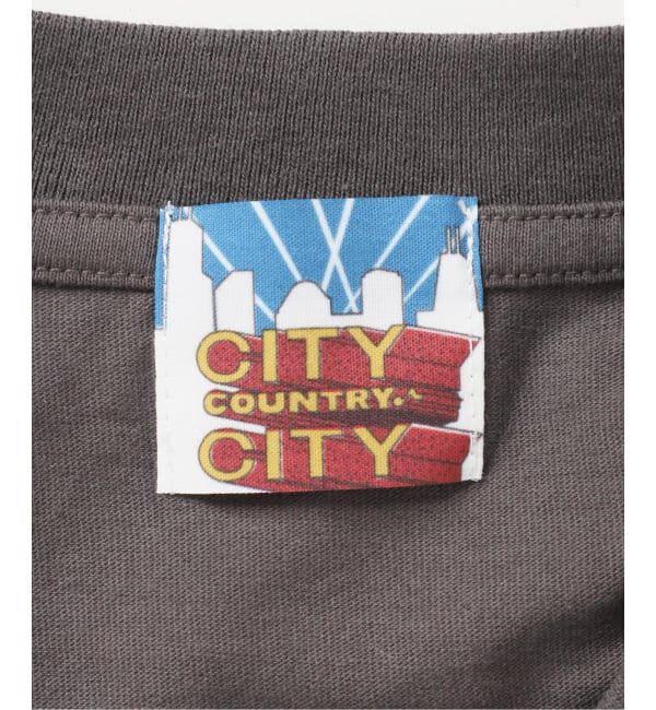 JOURNAL STANDARD「《予約》別注【City Country City/シティーカントリーシティー】COTTON S/S TEE」|Tシャツ・カットソー|