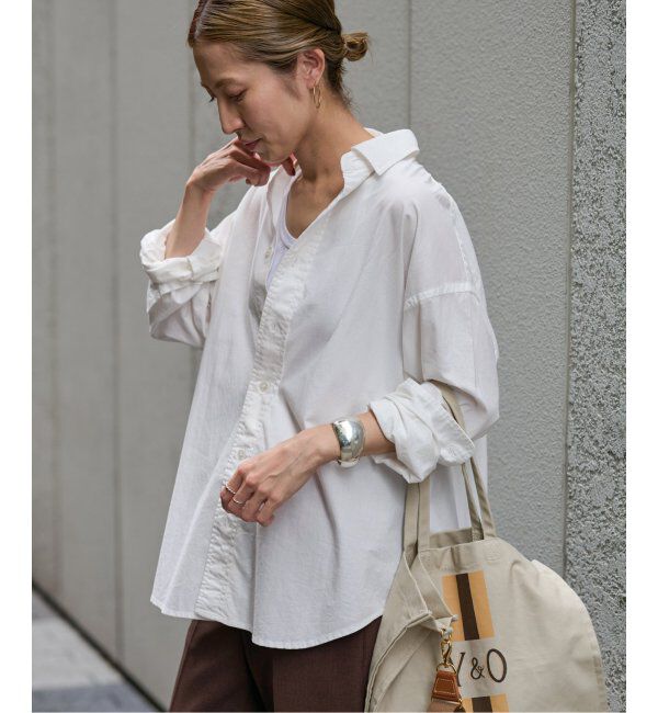 FRAMeWORK「≪追加≫コットンレギュラーカラーシャツ3」|シャツ・ブラウス|