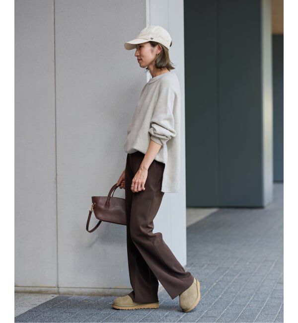 FRAMeWORK「≪追加≫セミフレアパンツ3」|スラックス|