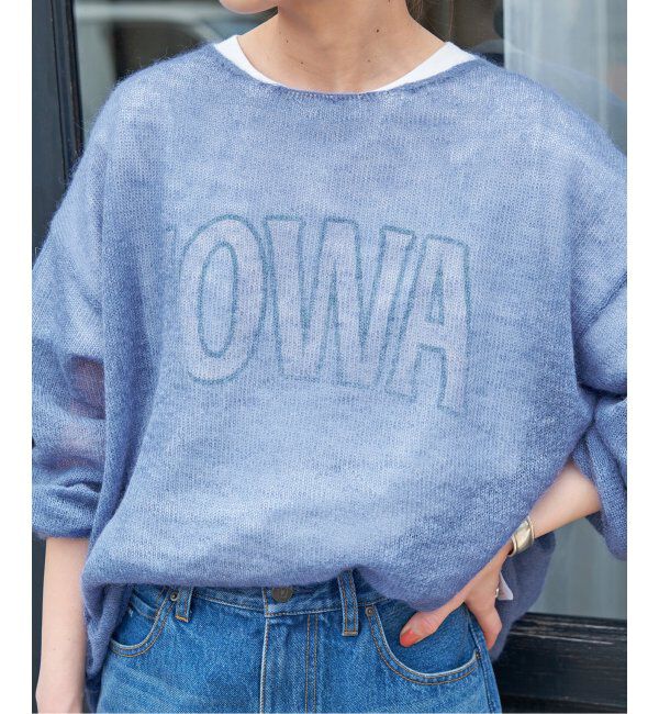 Spick and Span「《WEB限定カラー有り / 追加》ルーズモヘヤMIXボートネックニット」|ニット・セーター|