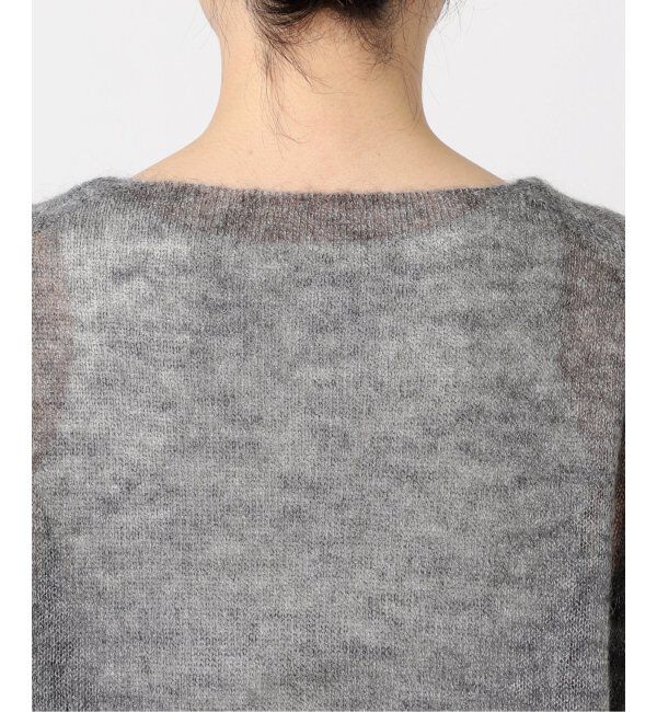 Spick and Span「《WEB限定カラー有り / 追加》ルーズモヘヤMIXボートネックニット」|ニット・セーター|