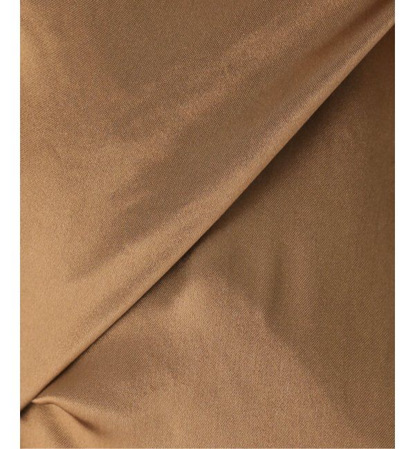 NOBLE「《追加》ナローAラインサテンスカート 2」|スカート|