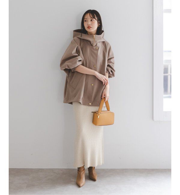 NOBLE「ハイツイストダブルクロスフーディブルゾン」|その他|