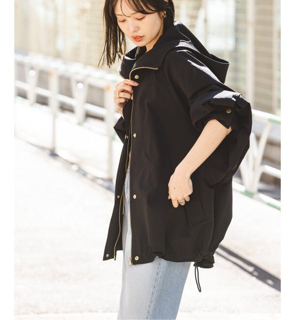 NOBLE「ハイツイストダブルクロスフーディブルゾン」|その他|