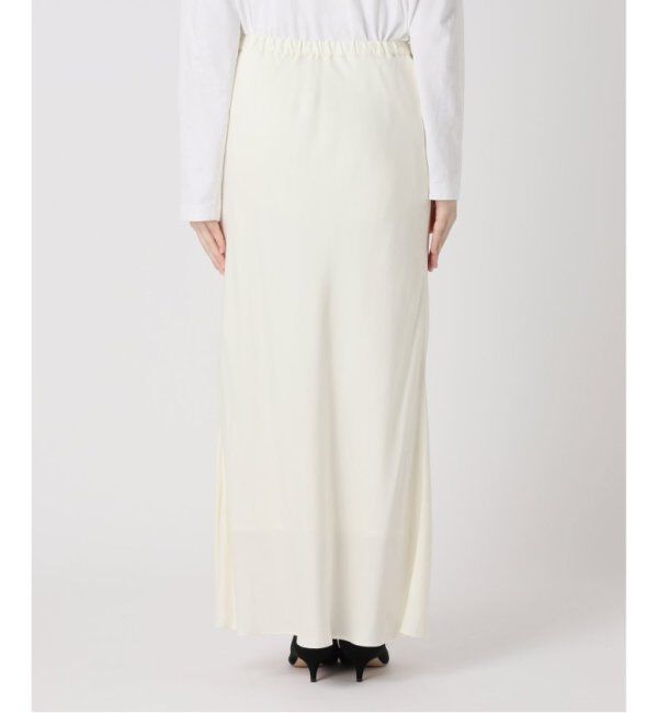 FRAMeWORK「≪追加≫キュプラバイアスサテンロングスカート」|スカート|