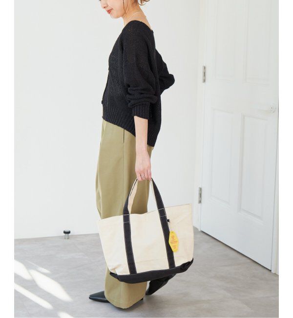 Spick and Span「ペーパーヤーンVネックカーディガン」|カーディガン|