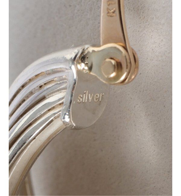 Spick and Span「【SAMH by LILAS】5ラインカーブフープピアス SV（両耳）」|ピアス|