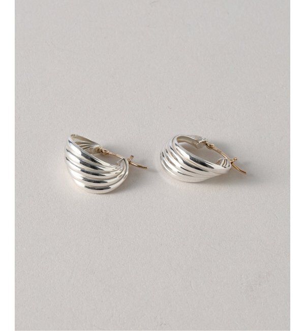 Spick and Span「【SAMH by LILAS】5ラインカーブフープピアス SV（両耳）」|ピアス|