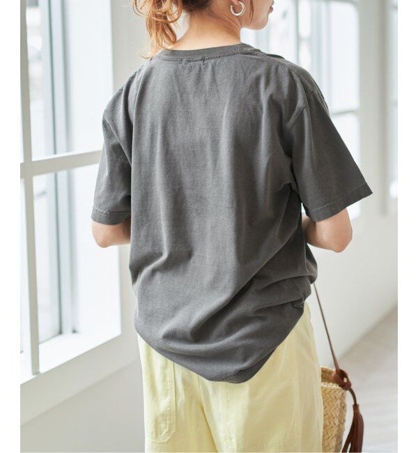 Spick and Span「《追加》AUTHEN / オーセン NUMBERING FLOCKY T-SHIRT」|Tシャツ・カットソー|