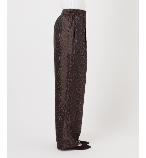 Spick and Span「TICCA / ティッカ レオパードジャガードパンツ」|その他|