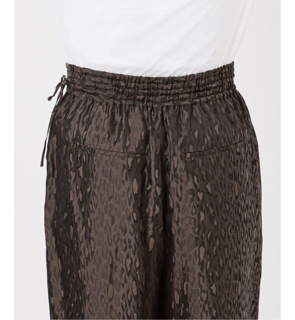 Spick and Span「TICCA / ティッカ レオパードジャガードパンツ」|その他|