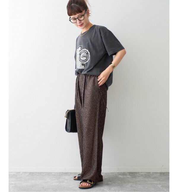 Spick and Span「TICCA / ティッカ レオパードジャガードパンツ」|その他|