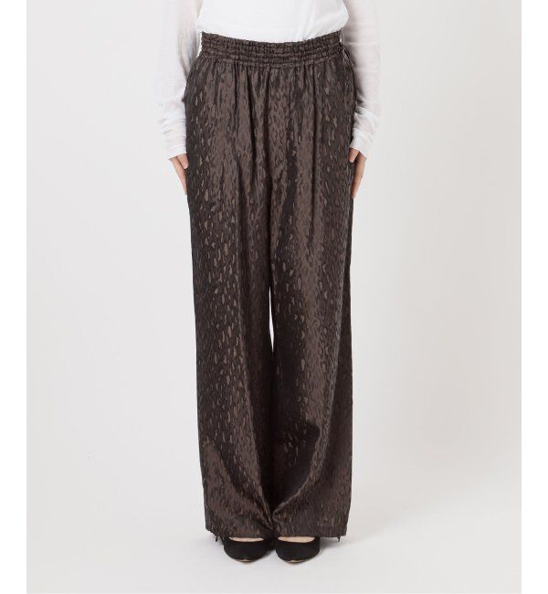 Spick and Span「TICCA / ティッカ レオパードジャガードパンツ」|その他|