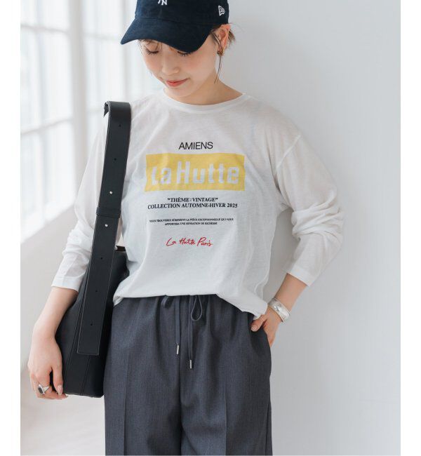 Spick and Span「La Hutte / ラ ユット シアーロンTee」|Tシャツ・カットソー|