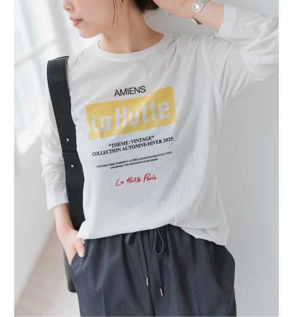 Spick and Span「La Hutte / ラ ユット シアーロンTee」|Tシャツ・カットソー|