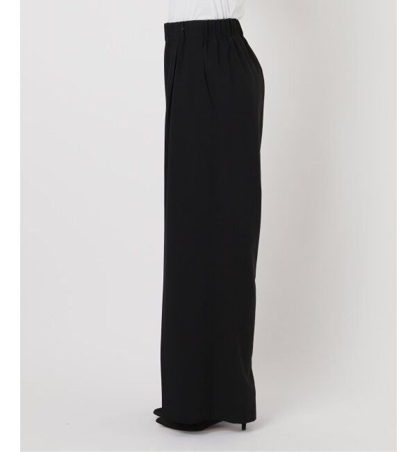 Spick and Span「《追加2》トロストレッチイージーパンツ」|スラックス|