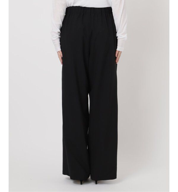 Spick and Span「《追加2》トロストレッチイージーパンツ」|スラックス|