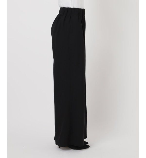 Spick and Span「《追加2》トロストレッチイージーパンツ」|スラックス|