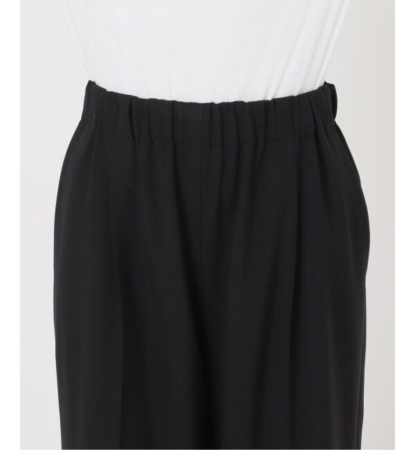 Spick and Span「《追加2》トロストレッチイージーパンツ」|スラックス|