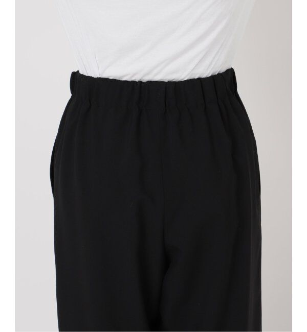 Spick and Span「《追加2》トロストレッチイージーパンツ」|スラックス|