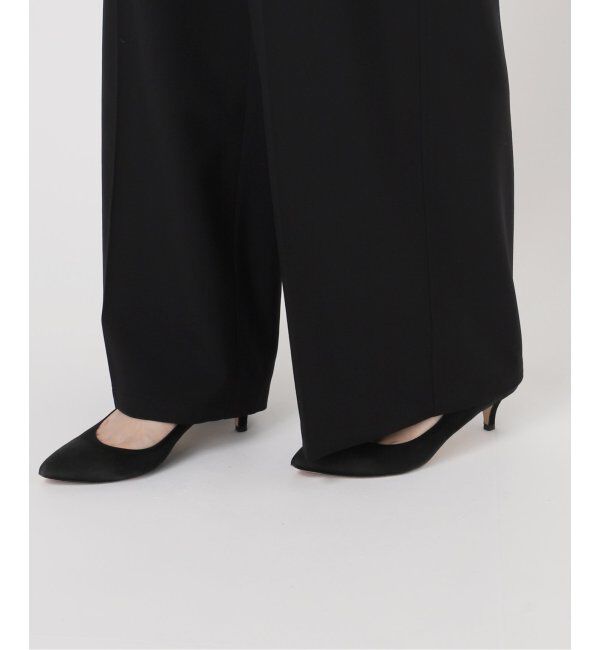 Spick and Span「《追加2》トロストレッチイージーパンツ」|スラックス|