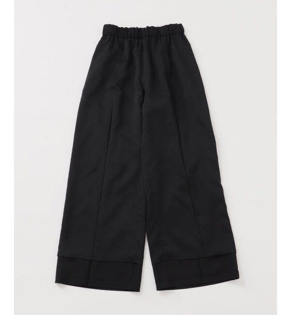 Spick and Span「《追加2》トロストレッチイージーパンツ」|スラックス|