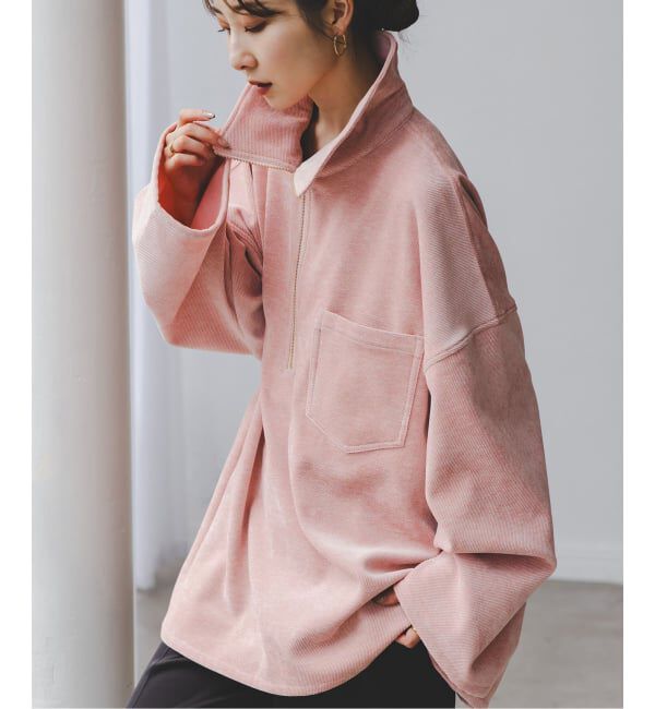 NOBLE「《NOBLE別注》PROVOKE/プロヴォーク コーデュロイハーフジップ プルオーバー」|シャツ・ブラウス|