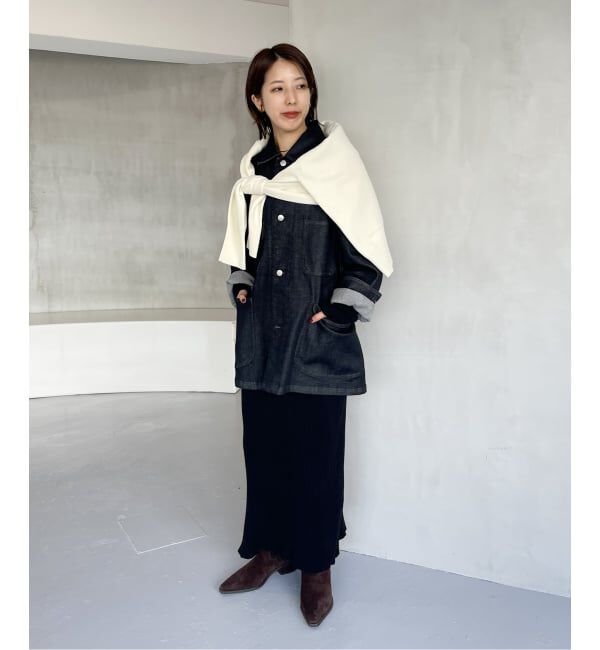  「《追加2》3.5cmレザーウエスタンブーツ」|ロングブーツ|