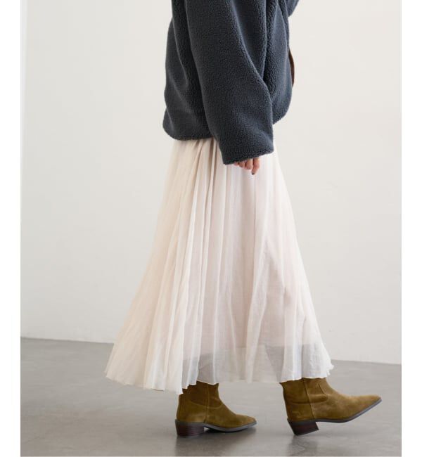  「《追加2》3.5cmレザーウエスタンブーツ」|ロングブーツ|