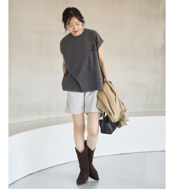  「《追加2》3.5cmレザーウエスタンブーツ」|ロングブーツ|