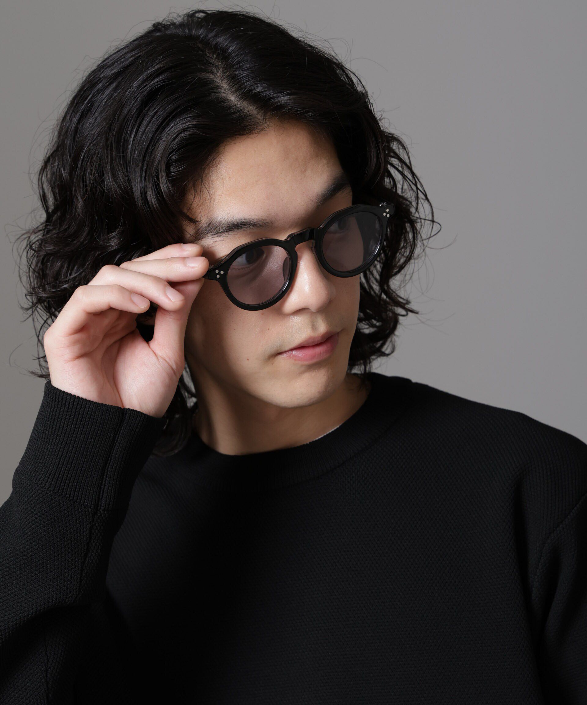 nano･universe「クラウンパント型スモークサングラス」|メガネ|